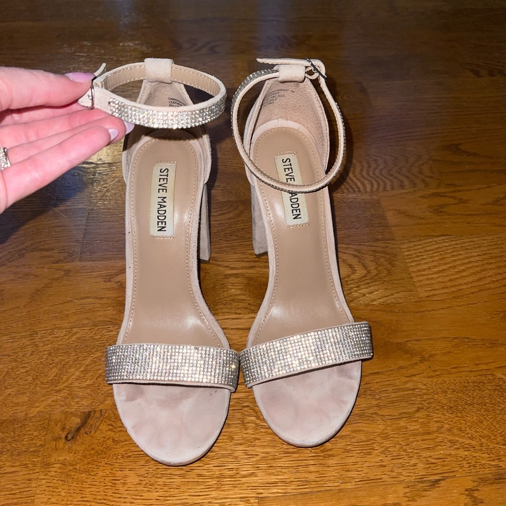 Steve Madden Crystal Heels